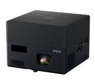 Мултимедиен проектор Epson EF-12, Portable Laser Android TV Edition, Full HD (1920 x 1080), 16:9, 1000 ANSI lumens, 2500000:1, 2xHDMI, Bluetooth, Android TV, Chromecast, 2x5 W Yamaha sound, 30-150", 2.1 kg, Black
