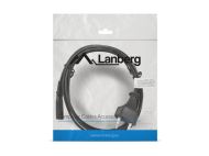 Кабел Lanberg CEE 7/16 -> IEC 320 C7 EURO (RADIO) power cord 1.8m VDE, black