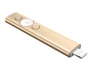 Безжичен презентер Logitech Spotlight Presentation Remote - Gold