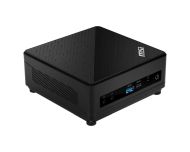 Настолен компютър MSI CUBI 5 10M-033EU, Intel Core i3-10110U, 2.10 GHz, RAM 8GB (1x8), 2x DDR4 2666MHz SO-DIMMs, up to 64GB, SSD M.2 PCIE 256GB, 802.11 AC, BT 5, Windows 10 Home, 65W, 124 X 124 X 53.7 mm, 0.55 kg, Black