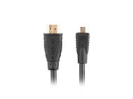 Кабел Lanberg HDMI(M)->HDMI MICRO(M) V1.4 1.8m 4K 3D, black