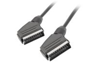 Кабел Lanberg cable SCART-SCART (EURO-EURO) 1.8m