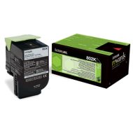 Консуматив Lexmark 80C20K0 CX310, 410, 510 Black Return Programme 1K Toner Cartridge