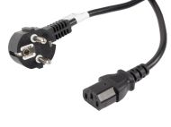 Кабел Lanberg CEE 7/7 -> IEC 320 C13 power cord 10m VDE, black