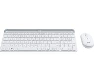 Комплект Logitech Slim Wireless Keyboard and Mouse Combo MK470 - OFFWHITE