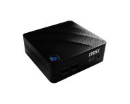 Настолен компютър MSI CUBI N 8GL-002BEU, Barebone Mini-PC, Intel Gemini Lake Pentium N5000 (1.1GHz, up to 2.7GHz), without RAM (0GB), 1x DDR4 SO-DIMM, NO SSD, NO HDD, Gigabit LAN, WiFi 802.11 AC, BT 4.2, NO OS, 40 W, Black