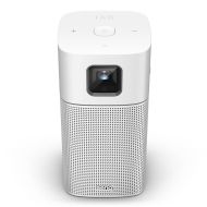 Мултимедиен проектор BenQ GV1 Poratable, DLP, LED, 480p (854x480), 100 000:1, 200 ANSI Lumens, 35"@1m, Speaker 5W, Bluetooth Speaker, Auto Keystone, WiFi, Smart TV Apps, USB Reader, 3-Hour Battery, 0.7kg