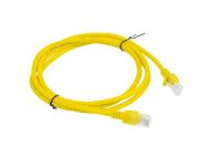 Кабел Lanberg patch cord CAT.6 1.5m, yellow
