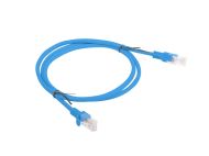 Кабел Lanberg patch cord CAT.5E 1m, blue