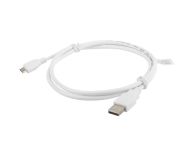 Кабел Lanberg USB MICRO-B (M)  ->  USB-A (M) 2.0 cable, 1m, white