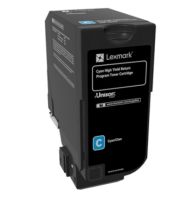 Консуматив Lexmark 84C2HC0 CX725 Cyan Return Programme 16K Toner Cartridge