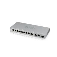 Комутатор ZyXEL XGS1250-12, 12-Port Gigabit webmanaged Switch with 8 port 1G + 3-Port MultiGig 1/2.5/5/10G + 1-Port SFP+
