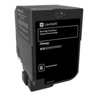 Консуматив Lexmark 74C2HK0 CS720, CS725 Black Return Programme 20K Toner Cartridge