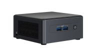 PC система Intel NUC 11 Pro Kit NUC11TNHi5, EU cord, i5 Processor with Irix Xe graphics, dual M.2 slot, 2.5" SATA slot, 2xHDMI, 2x Thunderbolt 4 (USB-C+DP)