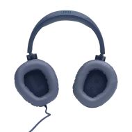 Слушалки JBL QUANTUM 100 BLU Wired over-ear gaming headset with a detachable mic