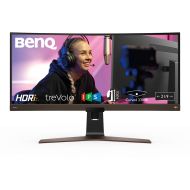 Монитор BenQ EW3880R, 37.5" IPS, HDRi, 4ms(GtG), 3840x1600, 95% DCI-P3, Flicker-free,B.I.+,LBL, 2300R, sRGB, 1000:1, DCR 20M:1, 10bit, 400 cd/m, HDMI(v2.0)x2, DP, USB Type-C(PD 60W, DP Alt mode), treVolo Speakers 3Wx2+Woofer 8W,Tilt,Vesa, RemConr.,Mac Com