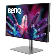 Монитор BenQ PD3220U 32" IPS LED 5ms 3840x2160 4K UHD, DesignVue Thunderbolt Mon, AQCOL., 100% sRGB,HDR400, B.I., LBL, KVM Switch, ICCsync, CAD/CAM, DualView, 1300:1, 350 cd/m2, 2xHDMI, DP,Thb 3x2(PD65W, DP alt),USB-C/USB 3.0x4,Sp.2x2W, HAdj., Swivel, Til
