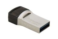 Памет Transcend 32GB JETFLASH 890S, USB 3.1 Type C, Silver Plating