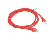 Кабел Lanberg patch cord CAT.5E 1.5m, red