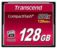 Памет Transcend 128GB CF Card (800x)
