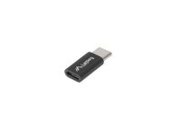 Адаптер Lanberg adapter USB type-c (m) -> micro-b (f) 2.0, black