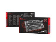 Клавиатура Genesis Mechanical Gaming Keyboard Thor 300 Tkl White Backlight Outemu Red Switch Us Layout
