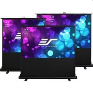 Екран Elite Screen F52XWV2, 52" (4:3),Kestrel Tab-Tension Floor-up CLR , 106 x 78.5 cm, MaxWhite, Black