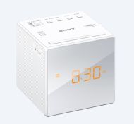 Радио Sony ICF-C1 portable radio, white