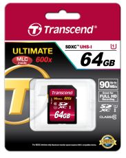 Памет Transcend 64GB SDXC UHS-I (Class10)