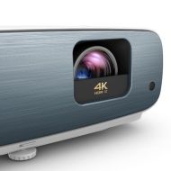 Мултимедиен проектор BenQ TK850i, Smart Projector, 4K UHD (3840x2160), Android TV, 3000 ANSI Lumens, 30000:1, Zoom 1.3x, 98% Rec.709, 2xHDMI, RS232, 1xUSB Type A Media Reader, 1xUSB Type A 5V/2.5A, Audio out, Chamber Speaker 5W x2, DC 12V Trigger (3.5mm J