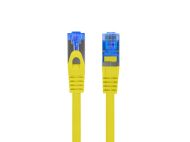 Кабел Lanberg patch cord CAT.6A FTP LSZH CCA 1.5m Fluke Passed, yellow