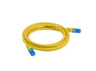Кабел Lanberg patch cord CAT.6A FTP LSZH CCA 1.5m Fluke Passed, yellow