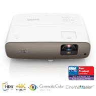 Мултимедиен проектор BenQ W2700, Cine Prime, 4K 3840x2160, HDR PRO, 2000 ANSI lumens, Zoom 1.3x, 30000:1, ISFccc, CinematicColor, Calibration report, 95% DCI-P3, 100% Rec.709, USB Type-A 3.0, Media reader, 2xHDMI, RS232, Audio Out, 12V Trigger, 