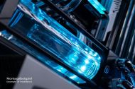 Резервоар Alphacool Eisbecher Aurora, D5 Acetal/Glas, 150mm