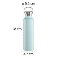 Бутилка за течности Xavax To Go, 750 ml,неръждаема стомана, двойна изолация, винтова капачка