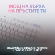 Безжична геймърска механична клавиатура Logitech G G715, TKL, Tactile, RGB LED, US Layout, бяла