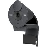 Уеб камера с микрофон LOGITECH Brio 300, Full-HD, USB-C, Черен