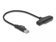 Конвертор Delock, USB-C / USB-A - SATA 6 Gb/s