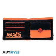 Портфейл ABYSTYLE NARUTO SHIPPUDEN Naruto, Метална емблема, Оранжев/Кафяв