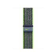 Каишка за часовник Apple 41mm Bright Green/Blue Nike Sport Loop