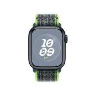 Каишка за часовник Apple 41mm Bright Green/Blue Nike Sport Loop
