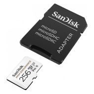 Micro SDXC 256GB V30+adapt, SanDisk High Endurance