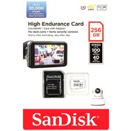 Micro SDXC 256GB V30+adapt, SanDisk High Endurance