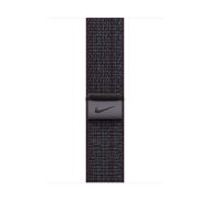 Каишка за часовник Apple 45mm Black/Blue Nike Sport Loop