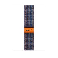 Каишка за часовник Apple 45mm Game Royal/Orange Nike Sport Loop