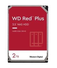 Твърд диск Western Digital Red 2TB Plus ( 3.5", 128MB, 5400 RPM, SATA 6Gb/s )