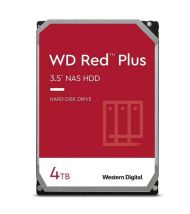 Твърд диск Western Digital Red 4TB Plus ( 3.5", 256MB, 5400 RPM, SATA 6Gb/s )