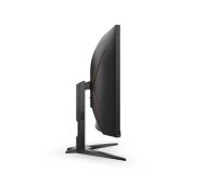 Монитор AOC CU34G2XE/BK, 34" Curved 1500R VA WLED, 3440x1440@144Hz, 4ms GtG, 1ms MPRT, 300 cd/m2, 3000:1, DCR 80M:1, Adaptive Sync, FlickerFree, Low Blue Light, Tilt, HDMI, 2xDP