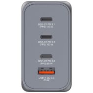 Зарядно устройство Verbatim GNC-240 GaN Charger 4 Port 240W USB A/C (EU/UK/US)