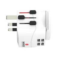 Адаптер SKROSS PRO Light 4 x USB-A, 1.302471, World, Бял